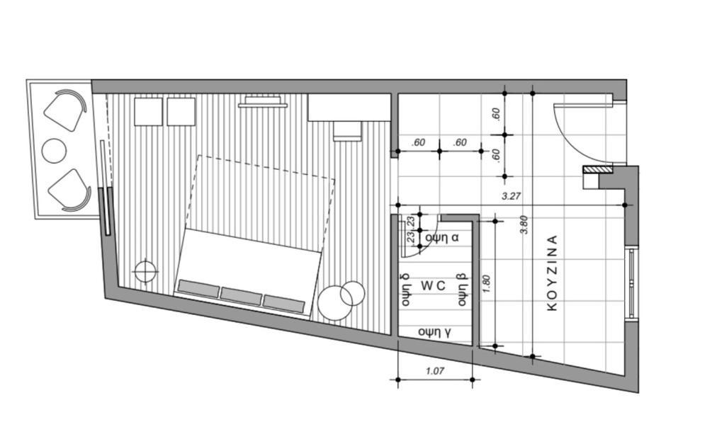 Cozy, Sunbathed, 30M2 Apartment Athen Exterior foto